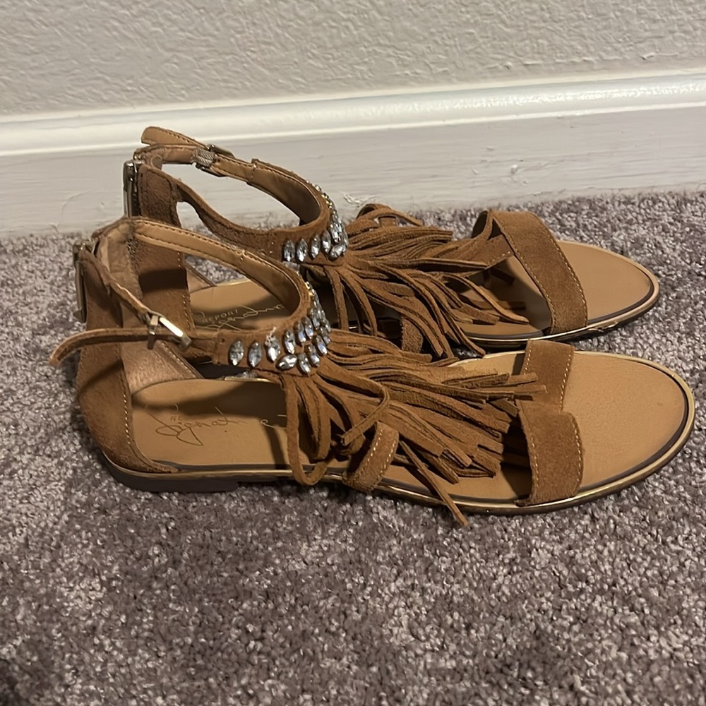 Report Tan Sandals - Picture 2 of 3